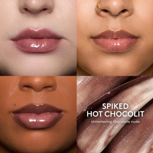 Fenty Beauty Gloss Bomb Stackz - Spiked Hot Chocolit - Picture 3 of 6